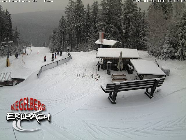 Archiv Foto Webcam Bergstation Erlbach-Kegelberg