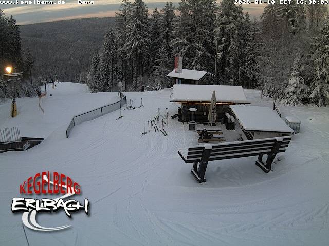Archiv Foto Webcam Bergstation Erlbach-Kegelberg