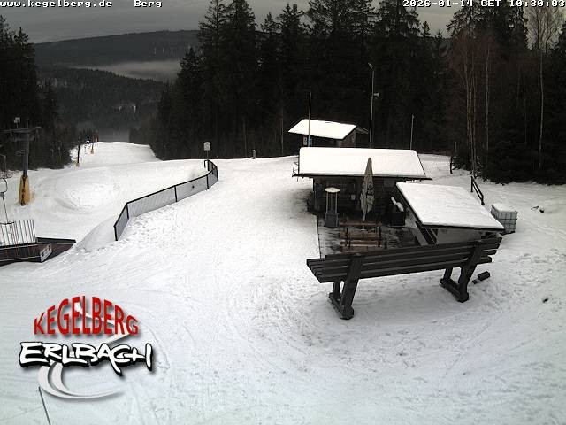 Archiv Foto Webcam Bergstation Erlbach-Kegelberg
