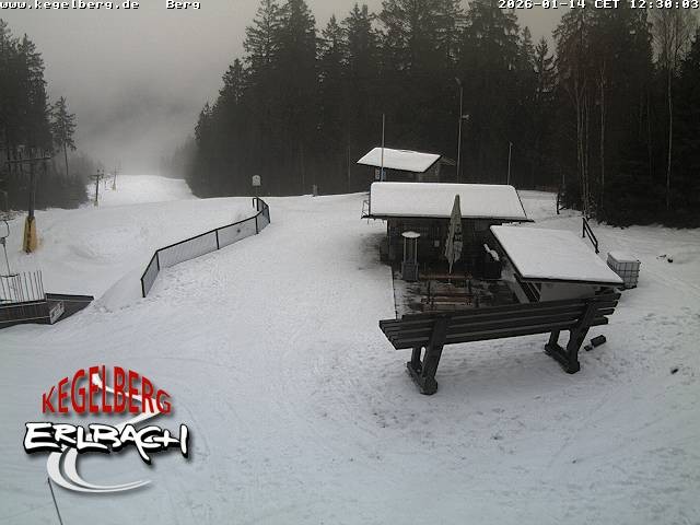Archiv Foto Webcam Bergstation Erlbach-Kegelberg