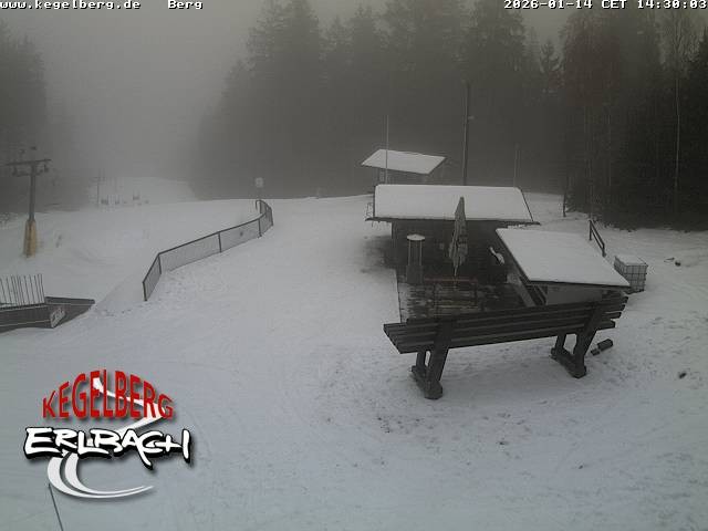 Archiv Foto Webcam Bergstation Erlbach-Kegelberg