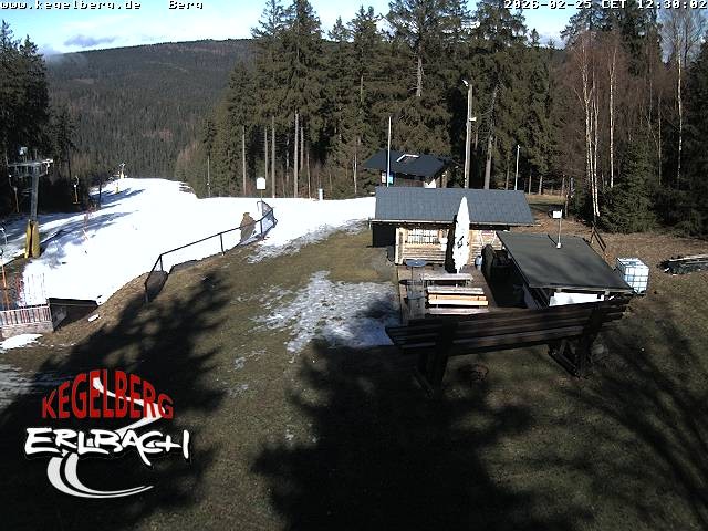 Archiv Foto Webcam Bergstation Erlbach-Kegelberg