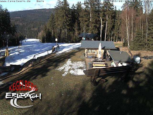 Archiv Foto Webcam Bergstation Erlbach-Kegelberg