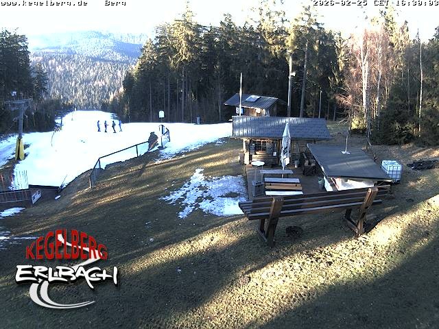 Archiv Foto Webcam Bergstation Erlbach-Kegelberg