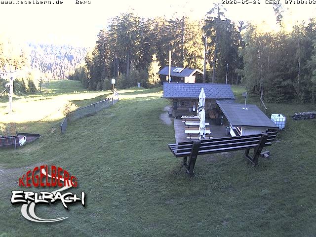 Archiv Foto Webcam Bergstation Erlbach-Kegelberg