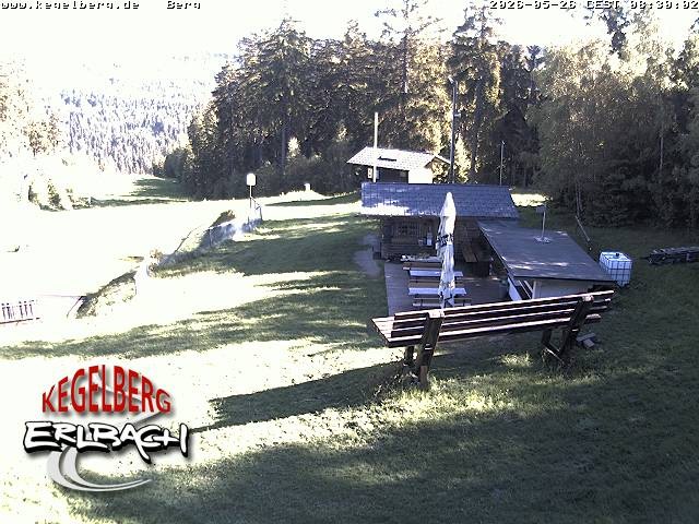 Archiv Foto Webcam Bergstation Erlbach-Kegelberg