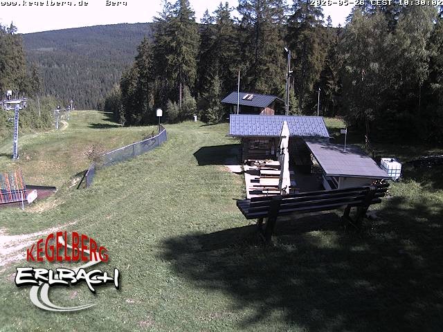 Archiv Foto Webcam Bergstation Erlbach-Kegelberg