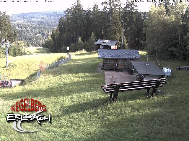 Archiv Foto Webcam Bergstation Erlbach-Kegelberg