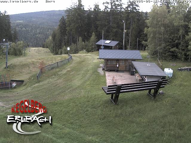 Archiv Foto Webcam Bergstation Erlbach-Kegelberg