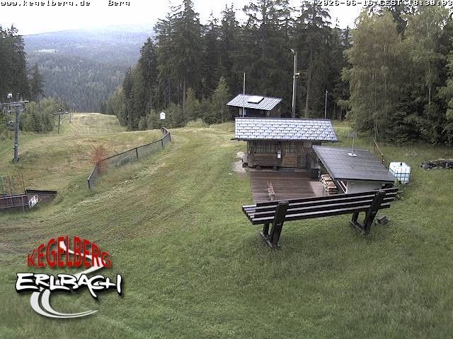 Archiv Foto Webcam Bergstation Erlbach-Kegelberg