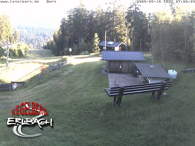 Archiv Foto Webcam Bergstation Erlbach-Kegelberg