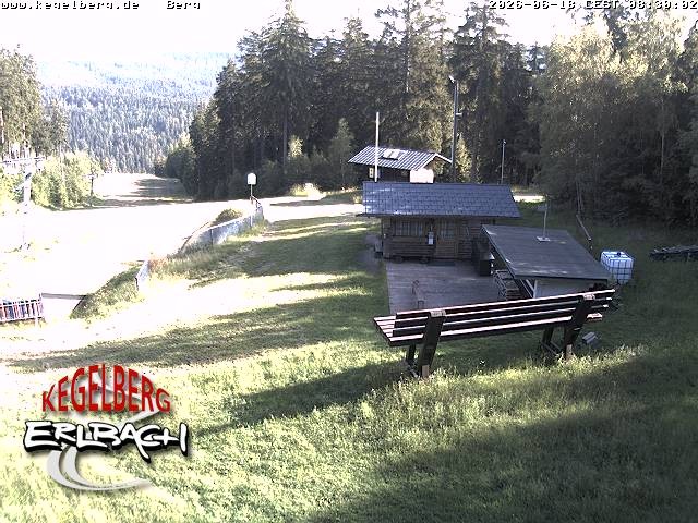 Archiv Foto Webcam Bergstation Erlbach-Kegelberg