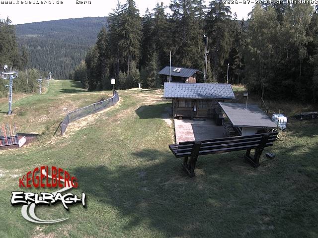 Archiv Foto Webcam Bergstation Erlbach-Kegelberg