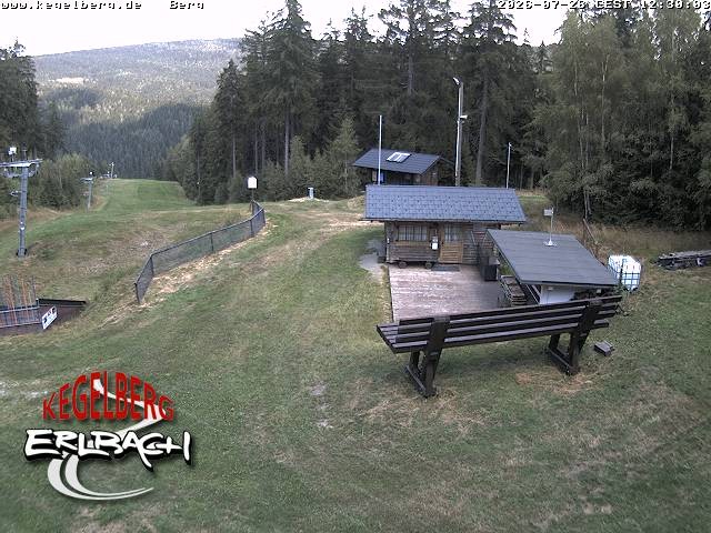 Archiv Foto Webcam Bergstation Erlbach-Kegelberg