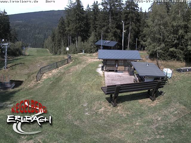 Archiv Foto Webcam Bergstation Erlbach-Kegelberg