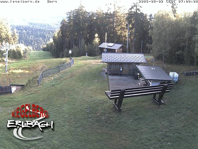 Archiv Foto Webcam Bergstation Erlbach-Kegelberg