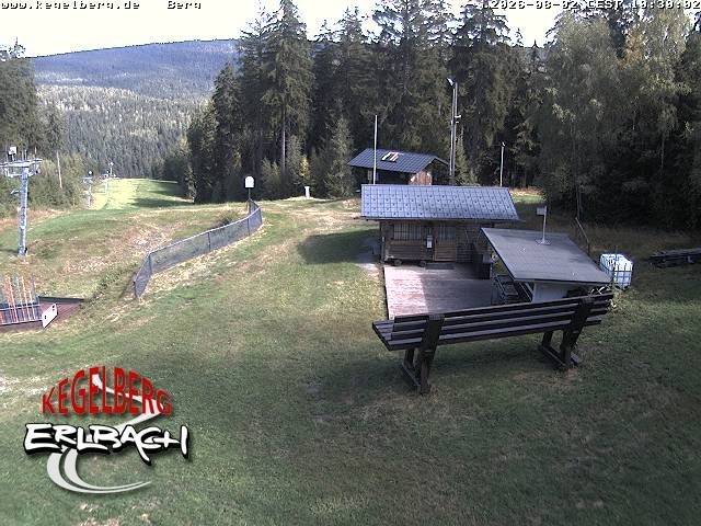 Archiv Foto Webcam Bergstation Erlbach-Kegelberg