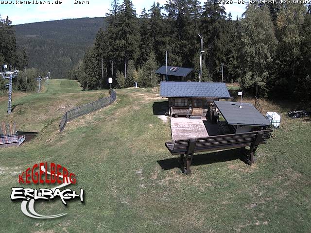Archiv Foto Webcam Bergstation Erlbach-Kegelberg