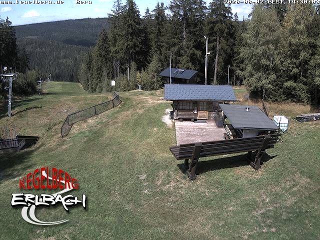 Archiv Foto Webcam Bergstation Erlbach-Kegelberg