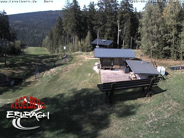 Archiv Foto Webcam Bergstation Erlbach-Kegelberg