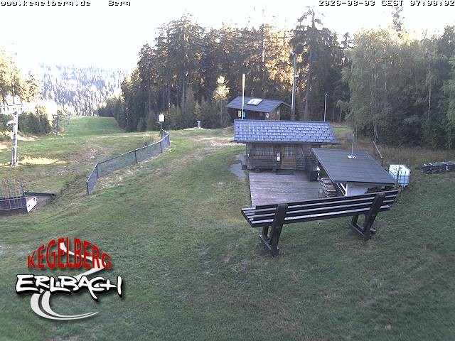Archiv Foto Webcam Bergstation Erlbach-Kegelberg