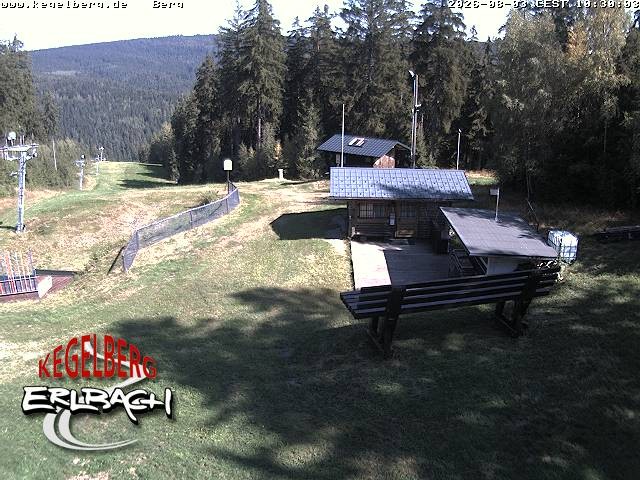 Archiv Foto Webcam Bergstation Erlbach-Kegelberg