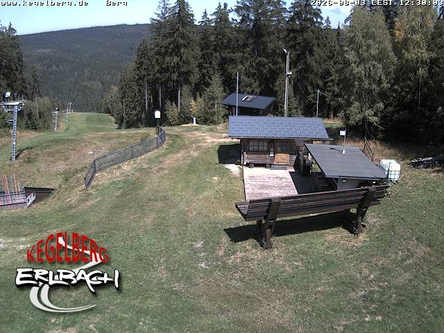 Archiv Foto Webcam Bergstation Erlbach-Kegelberg