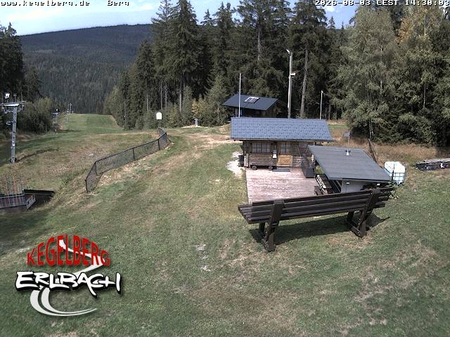 Archiv Foto Webcam Bergstation Erlbach-Kegelberg
