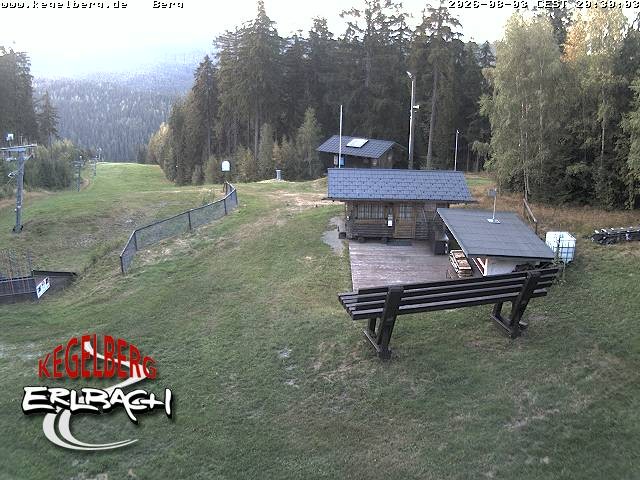 Archiv Foto Webcam Bergstation Erlbach-Kegelberg
