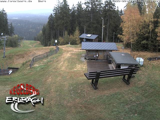 Archiv Foto Webcam Bergstation Erlbach-Kegelberg