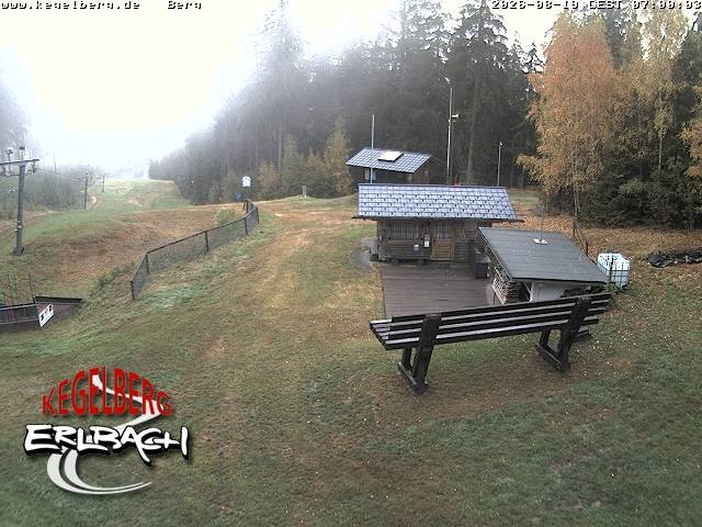 Archiv Foto Webcam Bergstation Erlbach-Kegelberg
