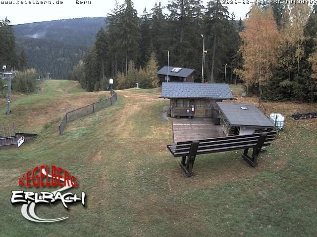 Archiv Foto Webcam Bergstation Erlbach-Kegelberg