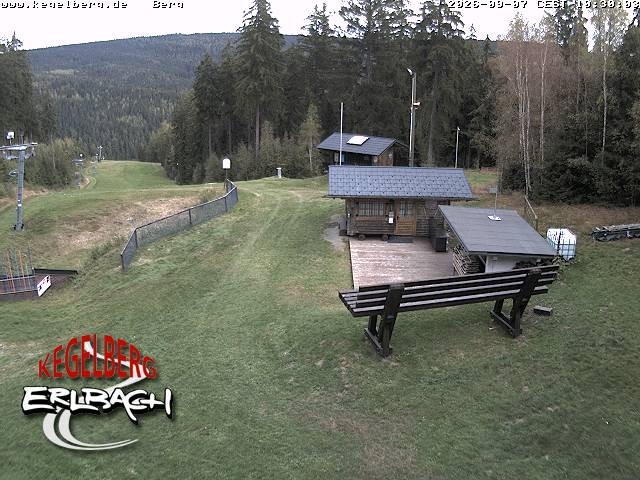 Archiv Foto Webcam Bergstation Erlbach-Kegelberg