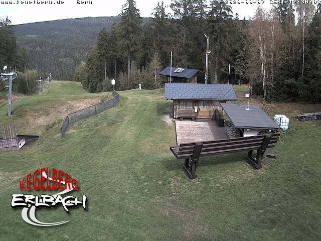 Archiv Foto Webcam Bergstation Erlbach-Kegelberg