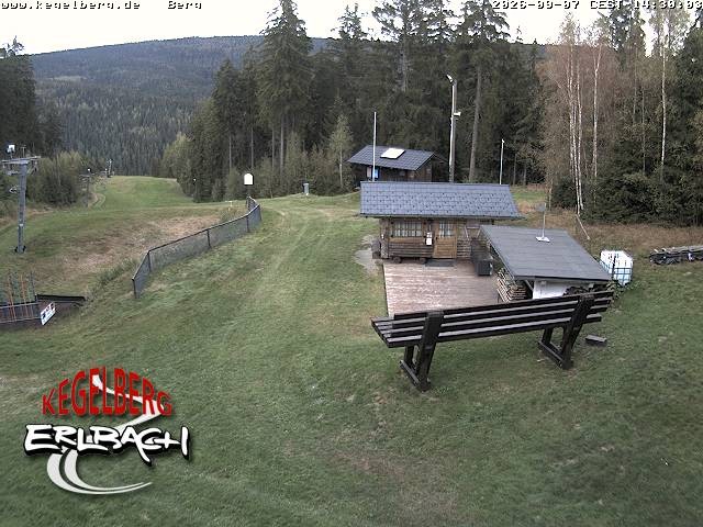 Archiv Foto Webcam Bergstation Erlbach-Kegelberg