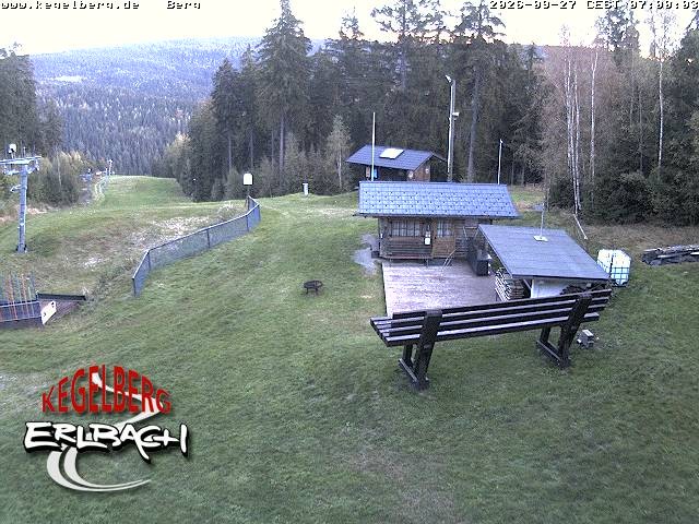 Archiv Foto Webcam Bergstation Erlbach-Kegelberg