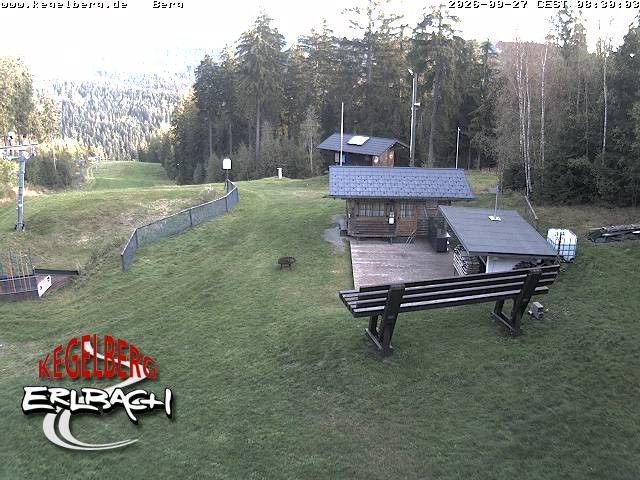 Archiv Foto Webcam Bergstation Erlbach-Kegelberg