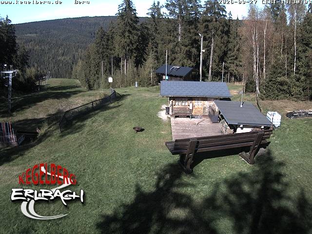 Archiv Foto Webcam Bergstation Erlbach-Kegelberg