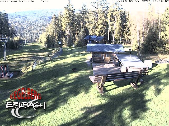 Archiv Foto Webcam Bergstation Erlbach-Kegelberg