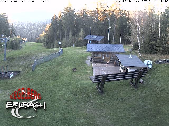 Archiv Foto Webcam Bergstation Erlbach-Kegelberg