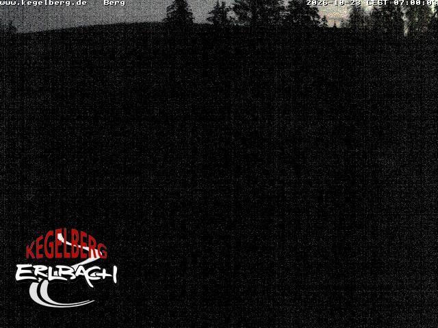 Archived image Webcam Upper station of Erlbach-Kegelberg
