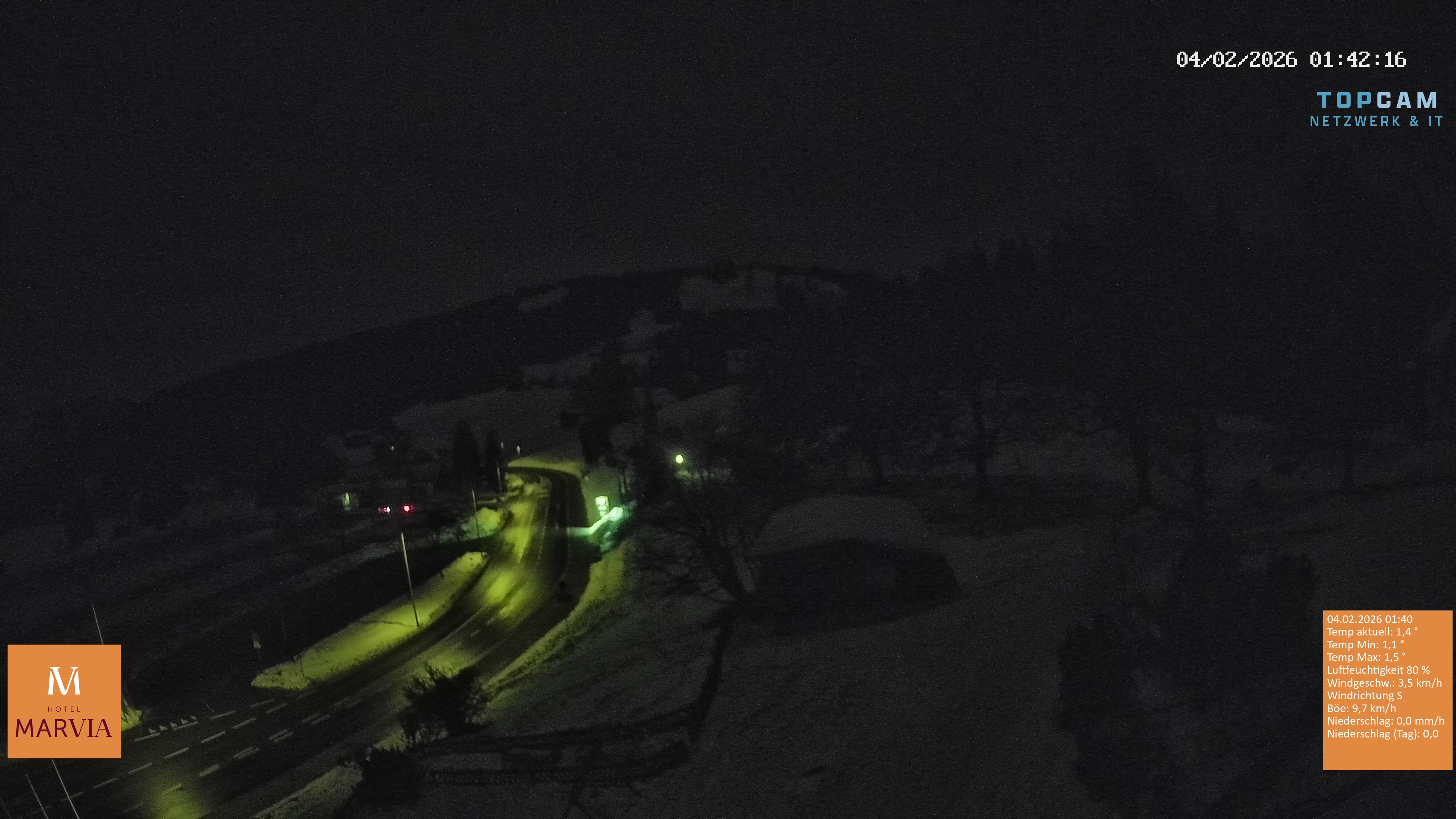 Archiv Foto Webcam Berghof Fetz in Bödele im Bregenzerwald