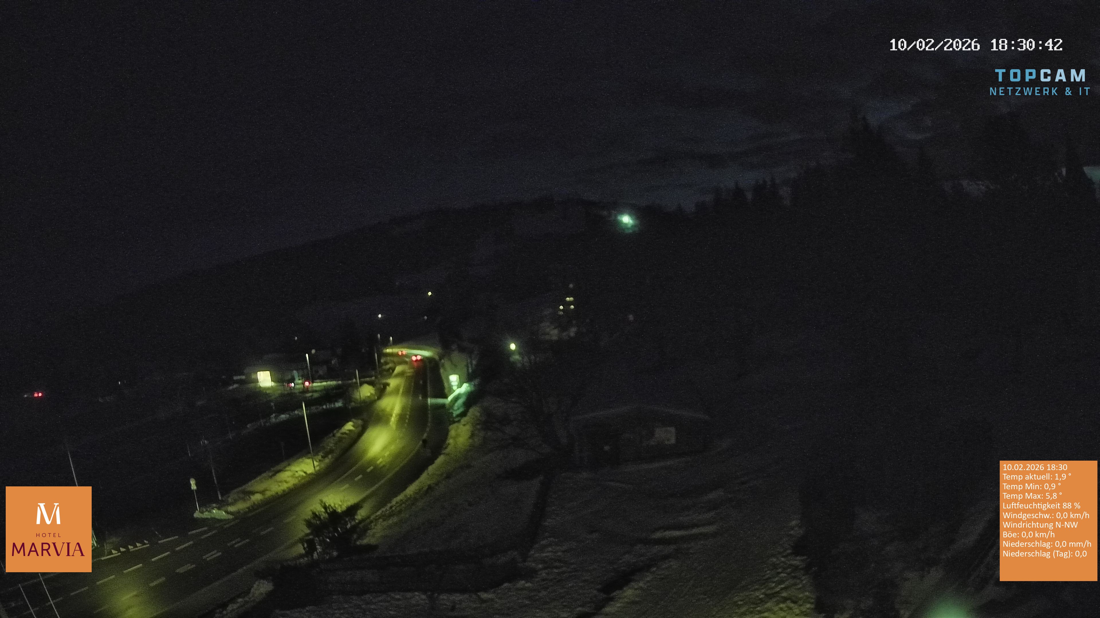 Archiv Foto Webcam Berghof Fetz in Bödele im Bregenzerwald