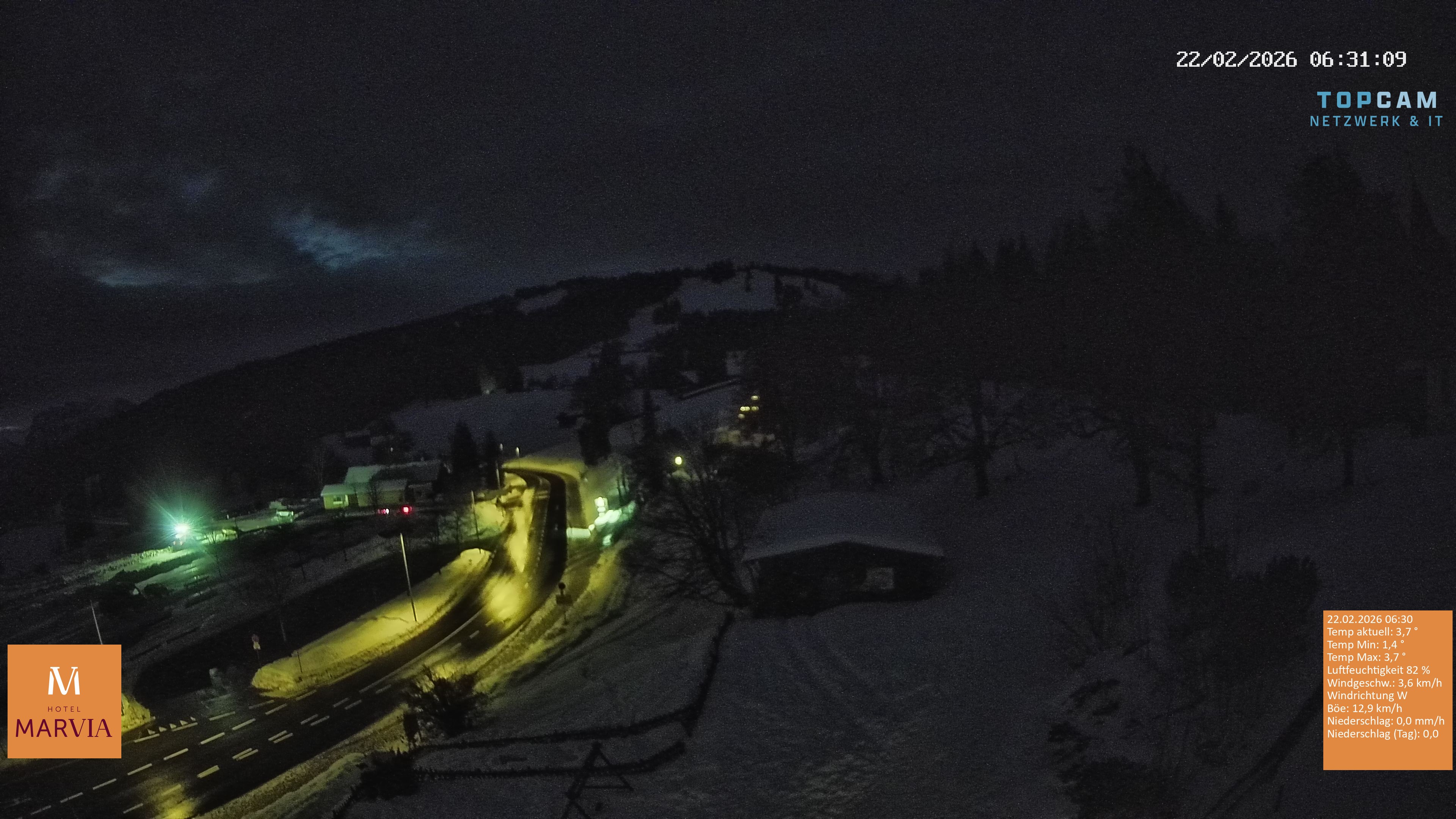 Archiv Foto Webcam Berghof Fetz in Bödele im Bregenzerwald
