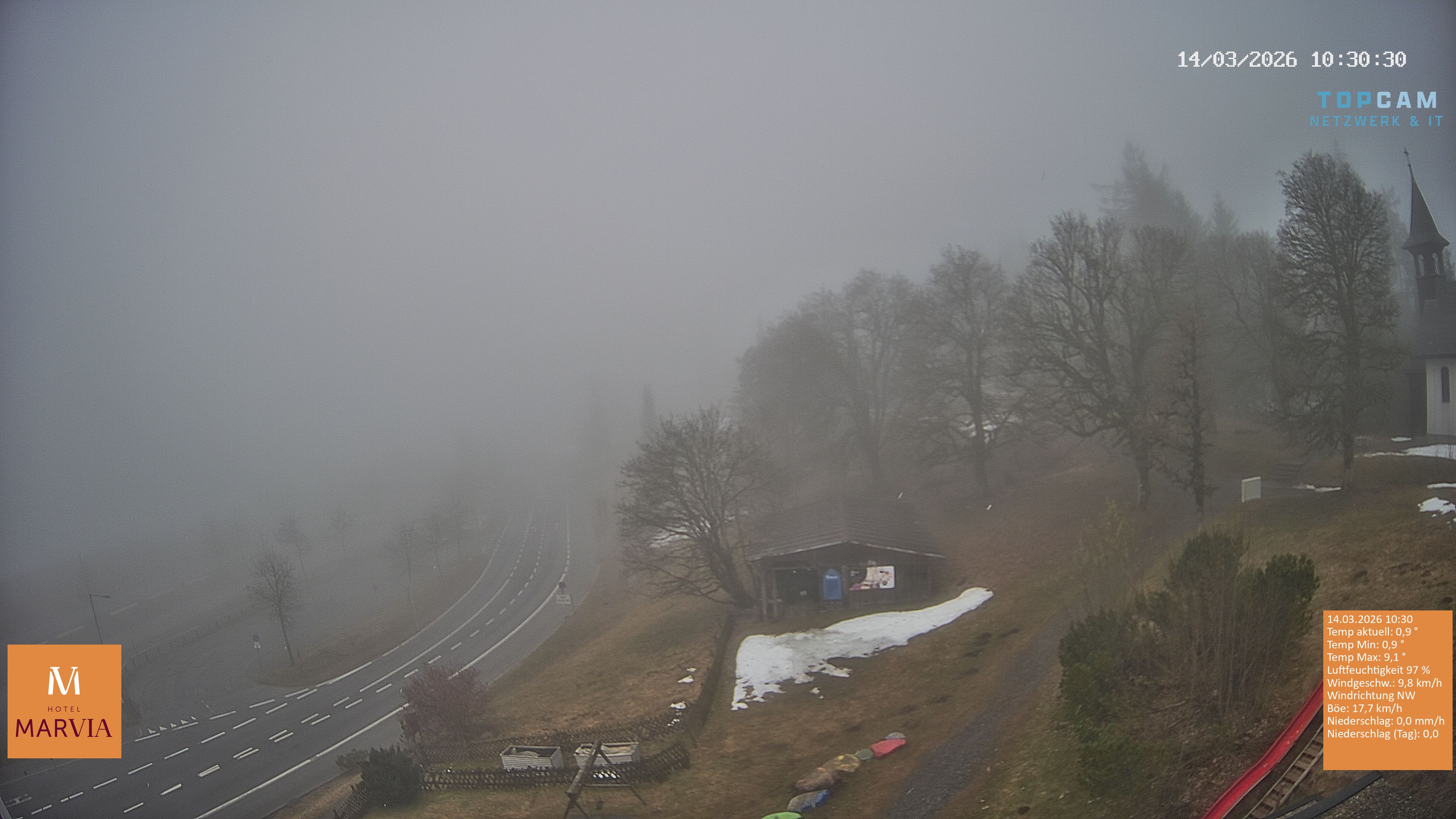 Archiv Foto Webcam Berghof Fetz in Bödele im Bregenzerwald