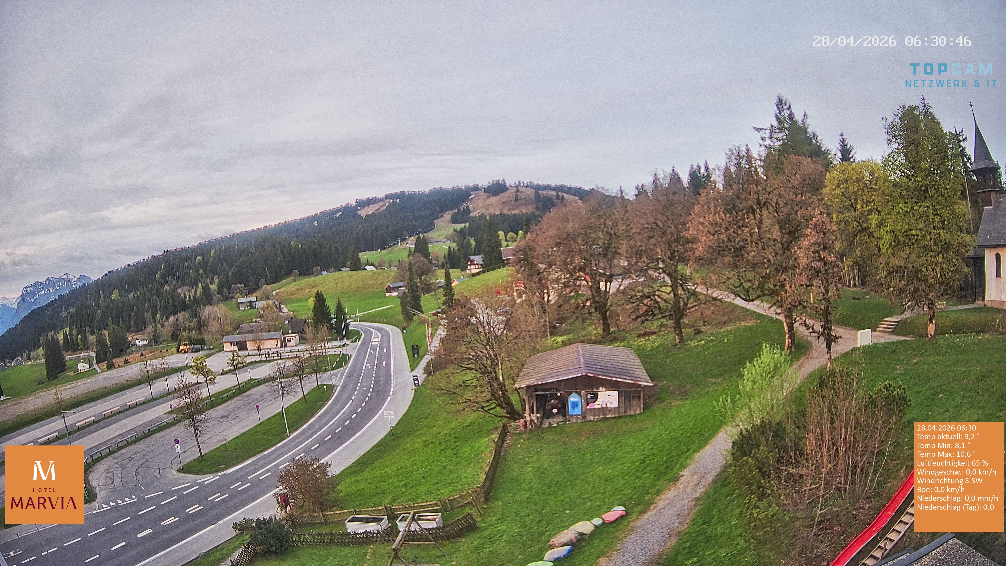 Archiv Foto Webcam Berghof Fetz in Bödele im Bregenzerwald