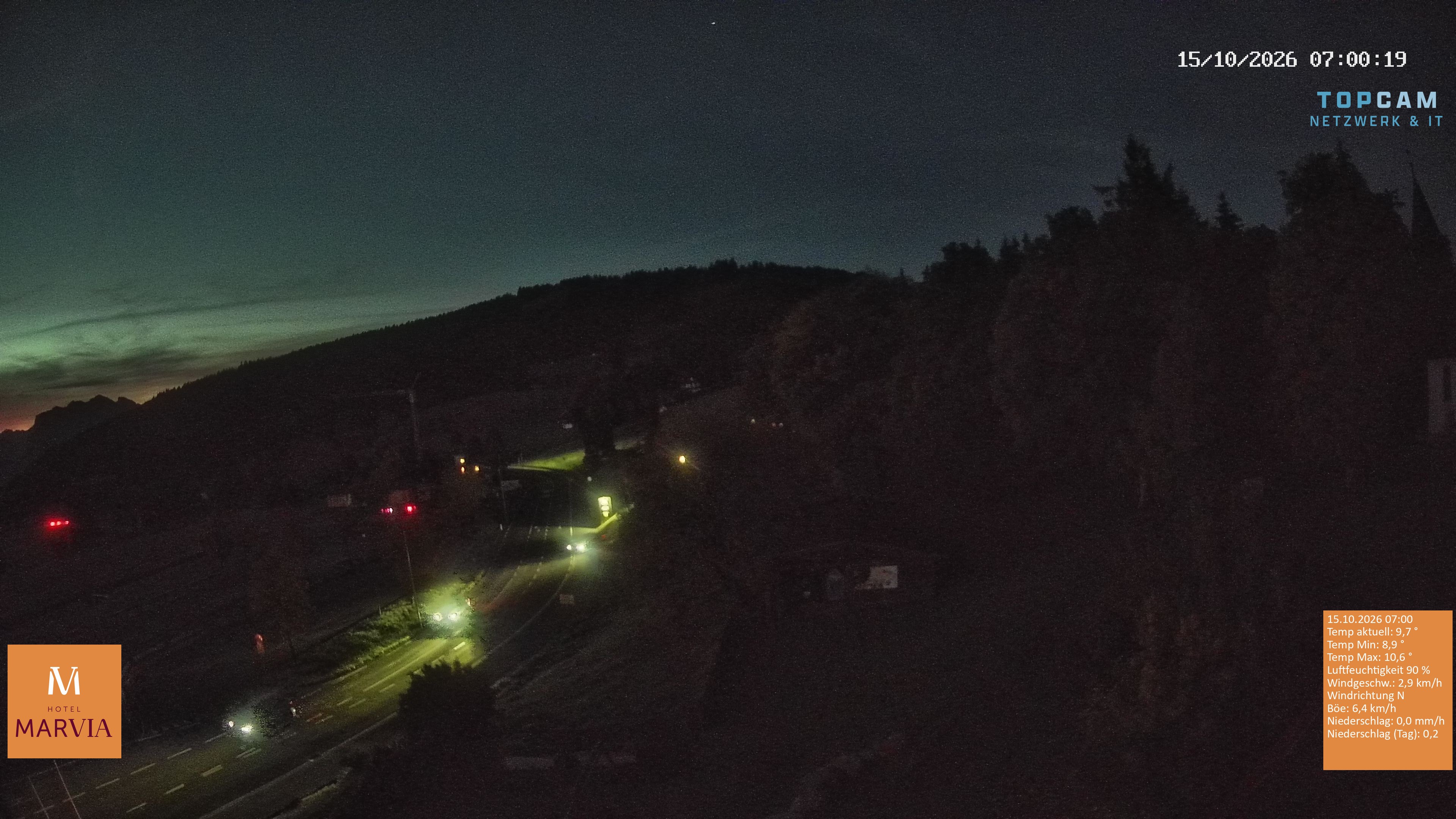 Archiv Foto Webcam Berghof Fetz in Bödele im Bregenzerwald