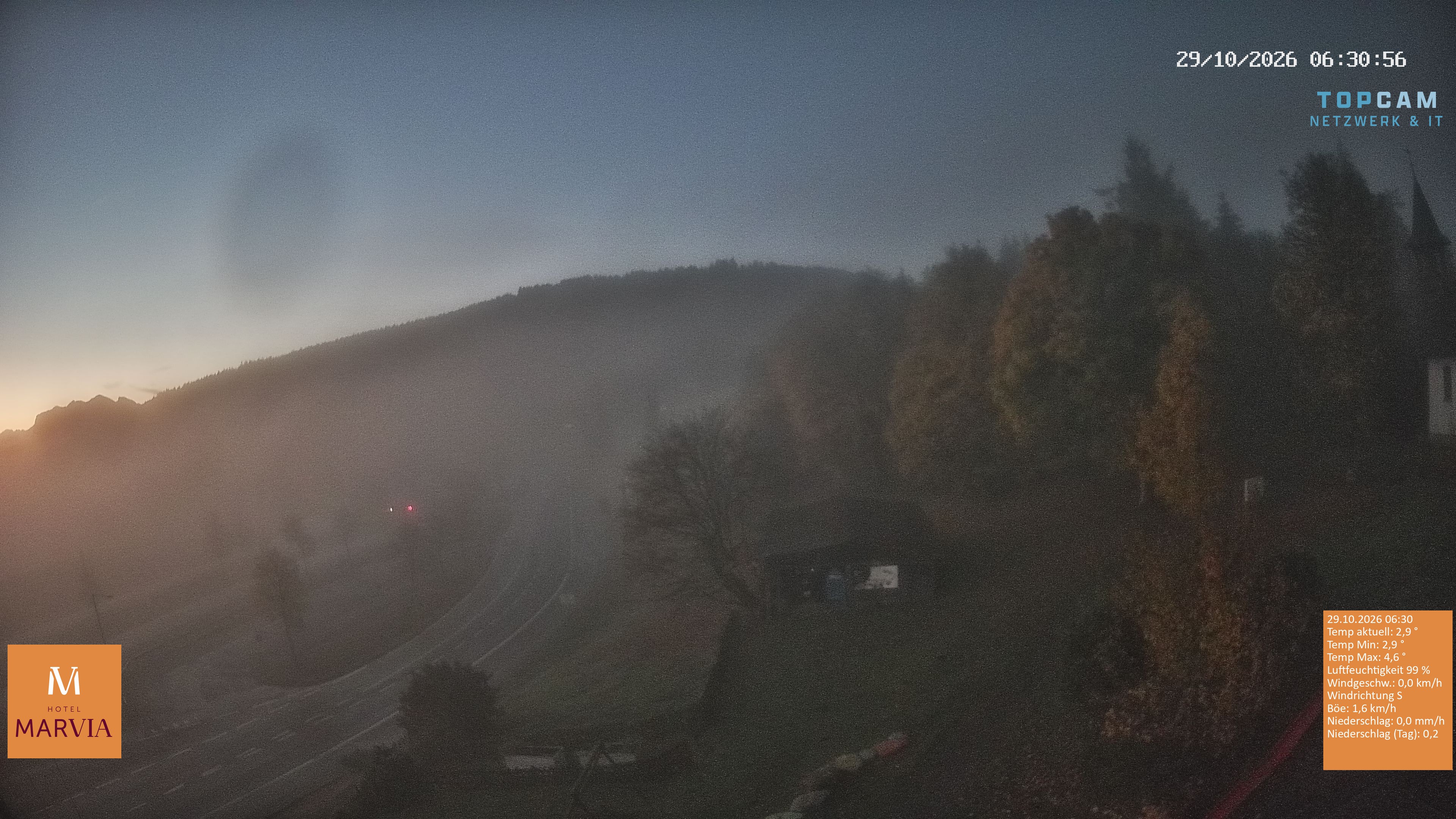 Archiv Foto Webcam Berghof Fetz in Bödele im Bregenzerwald