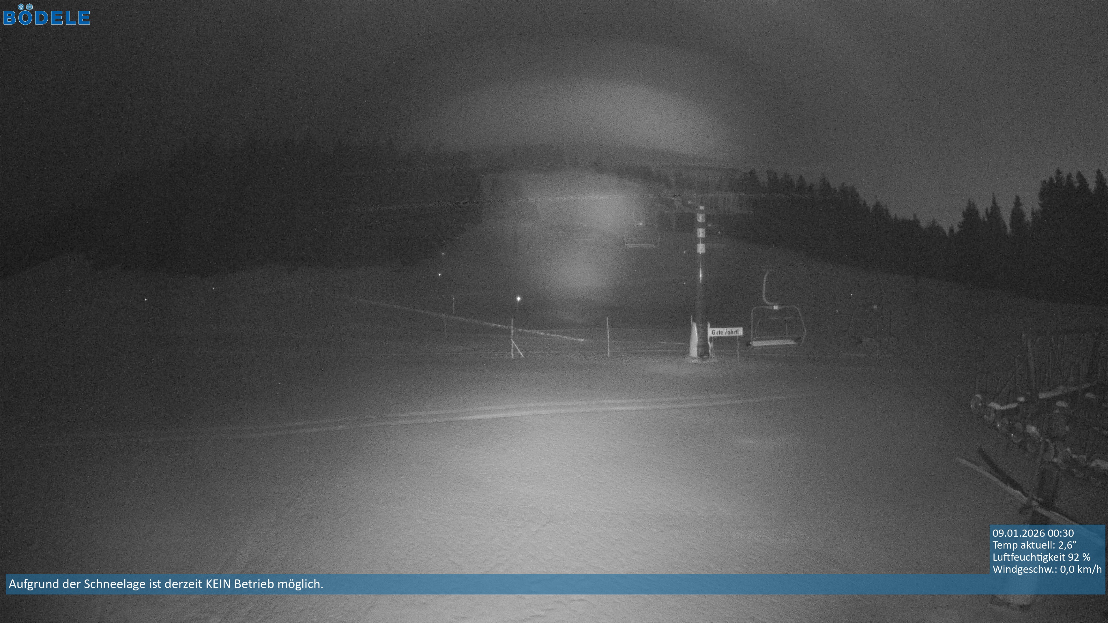 Archiv Foto Webcam Lanklift am Bödele