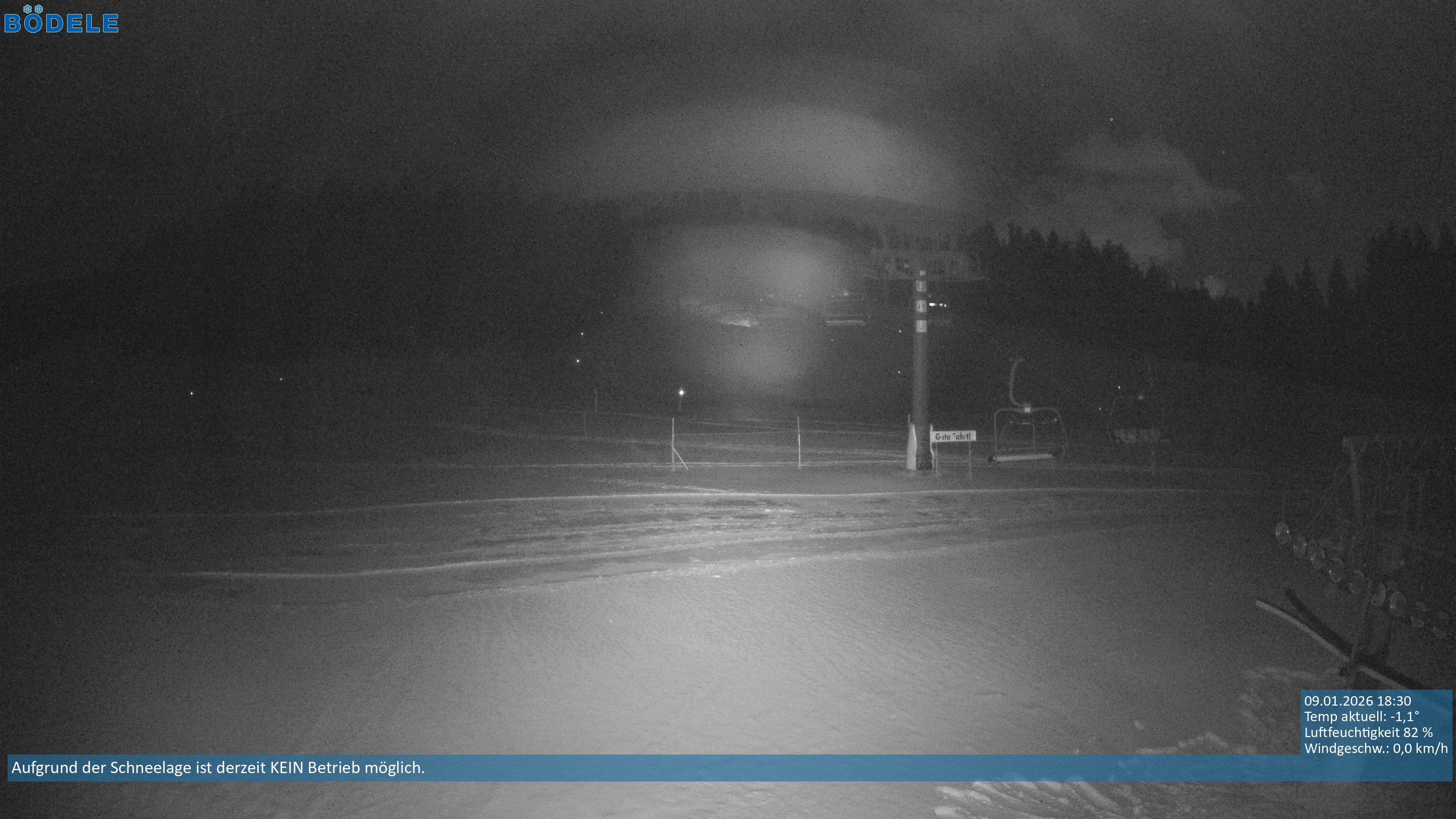 Archiv Foto Webcam Lanklift am Bödele